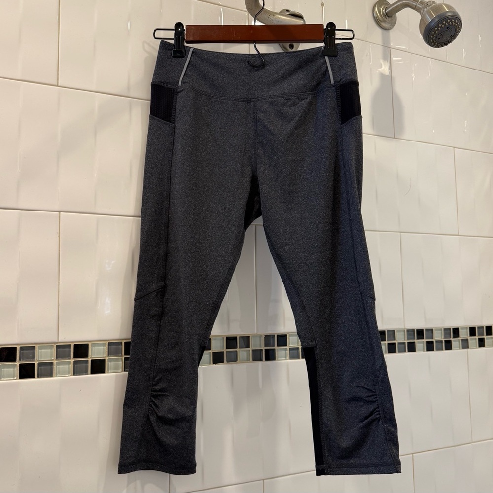 Kyodan Leggings, Grey Workout Leggings, Comfortable Stretch, Small Petite SP
